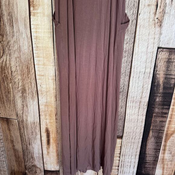 Gentle Fawn Dress Casablanca Maxi Romantic Sleeveless Pockets Small Fairy Summer - Picture 5 of 8